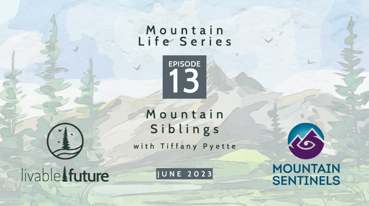 In the 1st of our #MountainLife Series, community leader Tiffany Pyette shares her insights on extractive industry in Appalachia &amp; how #mountain communities can be supported. Tune in to hear about #Artactivism #Mutualaid #JustTransition #Indigenousknowledge #community #twospirit