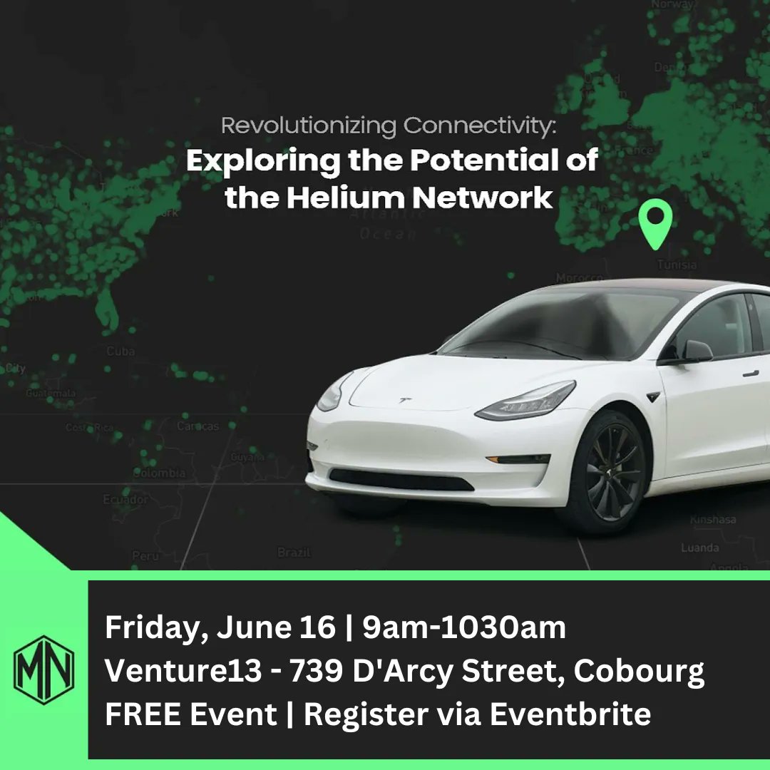 Have you heard of the #HeliumNetwork? Do you wonder how you might integrate real-time sensors and monitoring systems to improve quality and effiency of your business? 

Register to join us next Friday as we explore the potential of the Helium Network. buff.ly/3qcBiSO