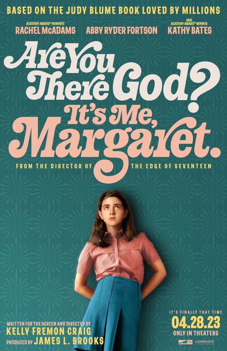 دانلود #فیلم خدایا اونجا هستی؟ من هستم، مارگارت - Are You There God? It’s Me, Margaret (2023) زیرنویس بدون سانسور از کانال تلگرام ما
 t.me/DailyFilmVIP

#ComingOfAgeFilm
#Adaptation
#YoungAdultNovel
#FriendshipStory
#GrowingUp
#TeenageDrama
#FemaleEmpowerment