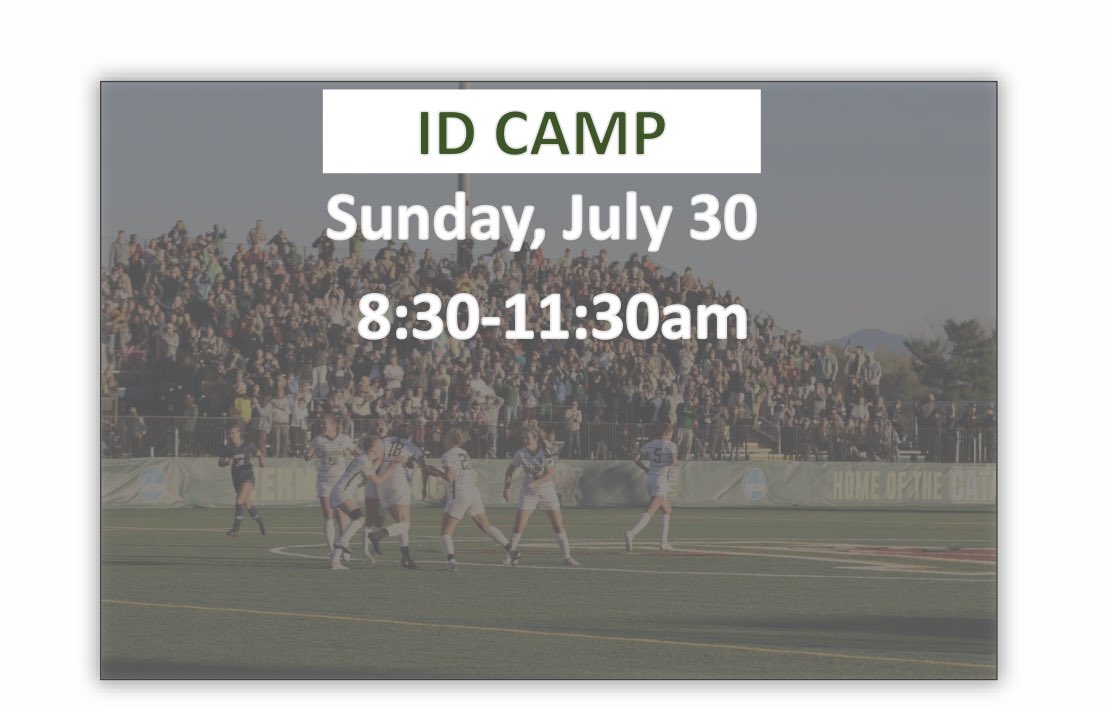UVMwsoccer's tweet photo. 🚨ID CAMP ALERT🚨 

😺Calling all future Cats! 
⚽️11v11 &amp; small sided
🔗 Link to register ⬇️
🤙 We can’t wait to ball with you!

https://t.co/sXGtLS6TN2 https://t.co/NOZoqZra2P