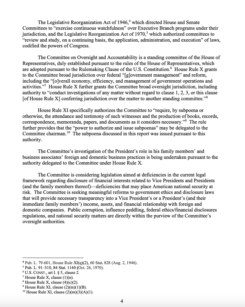 Americans have lost trust in the FBI’s ability to enforce the law impartially and demand accountability. @GOPoversight must follow the facts and ensure the government is held accountable.

I just introduced the Resolution to hold FBI Director Wray in contempt of Congress.