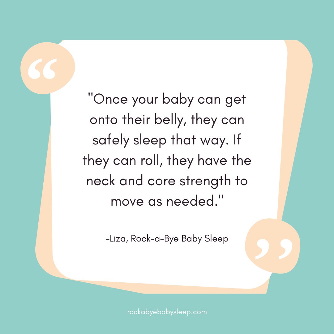 Does your baby roll over and SCREAM until you come “rescue” them?? This post is for you!

Rolling seems to be the first big thing that affects sleep (along with the 4-month sleep regression) because it can happen anywhere between 3 and 6-7 months. So, what should you do when your