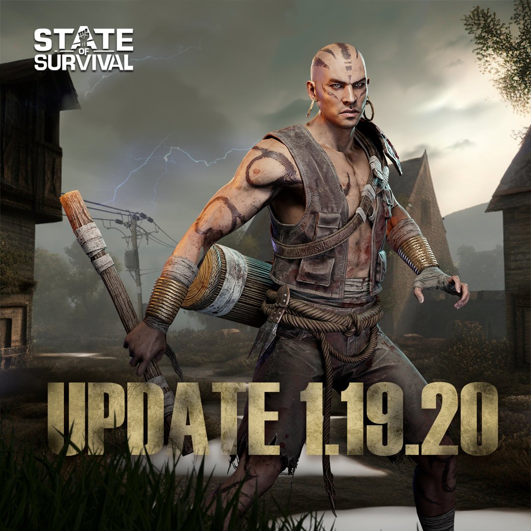 📣 State of Survival Patch Notes v1.19.20 are here! 🎉 Check out our Broadcasting Center for the update👇

ss-community.kingsgroupgames.com/ss/home

#StateOfSurvival #PatchNotes #GamingUpdate #NewFeatures #BugFixes