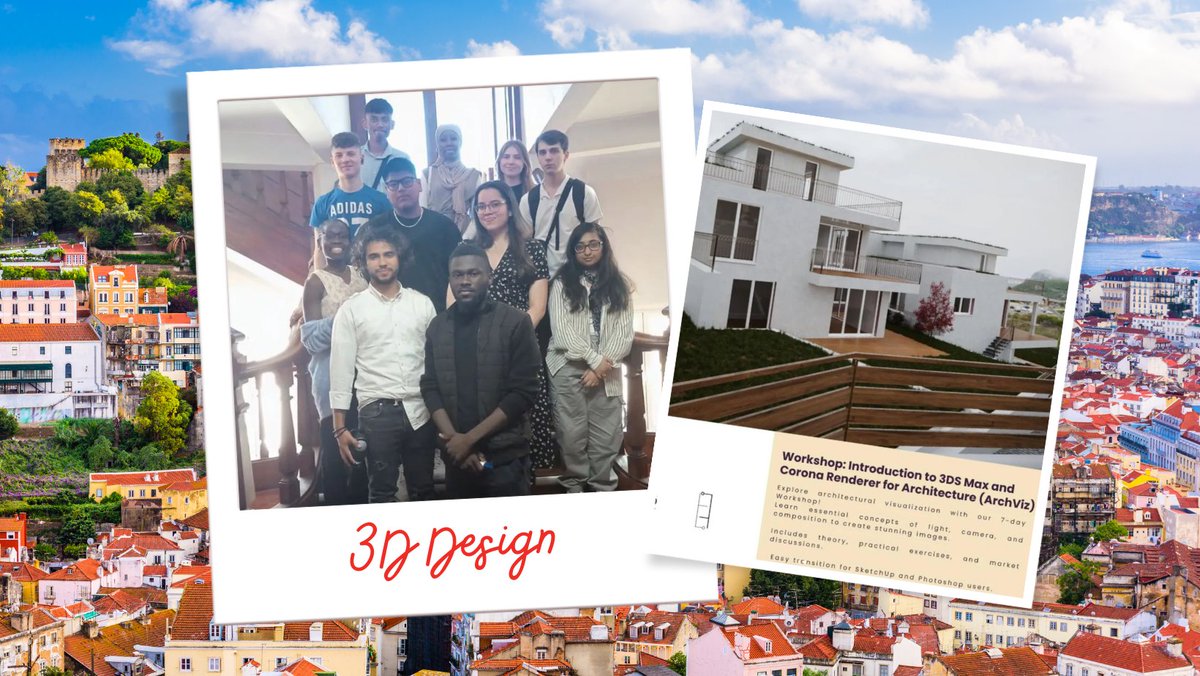 We love these pictures of our 3D Design interns who are passionate about architecture, product design, interior design and model making 👩‍💻 

#Internships #Education #Erasmusplus #VET #Erasmuslife #TwinInternships #TuringScheme #Lisbon #Portugal #JobOpportunity