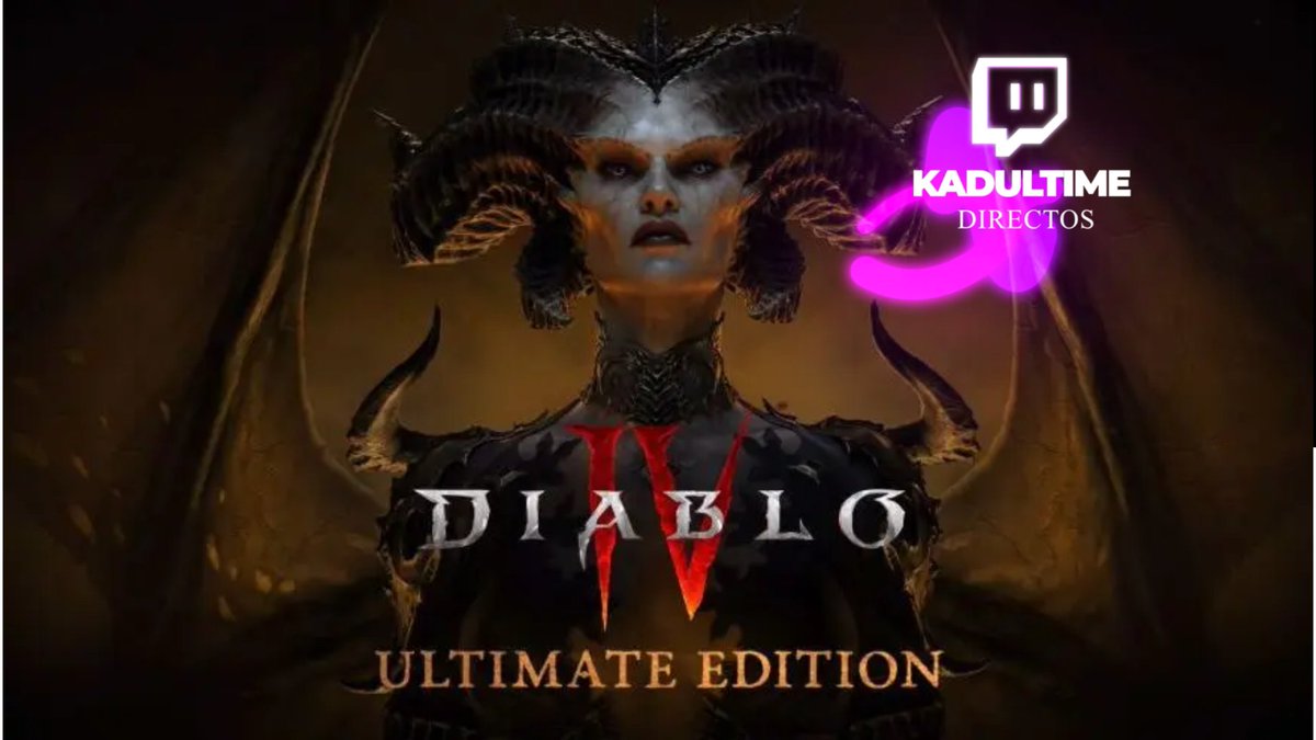 🎁3º SORTEO MUNDIAL para que puedas jugar con todos los extras  al DIABLO IV EDICIÓN ULTIMATE ( La más cara de todas )
1- Seguir a <a href="/KadulTIME/">🎮𝕂𝔸𝔻𝕌𝕃𝕋𝕀𝕄𝔼🎮</a>
2- RT este Tweet  
  Ganador/a el 8 de Junio  ¿Hoy sí que será tu día de suerte?

Si no encuentras mi Twitch está abajo en comentarios