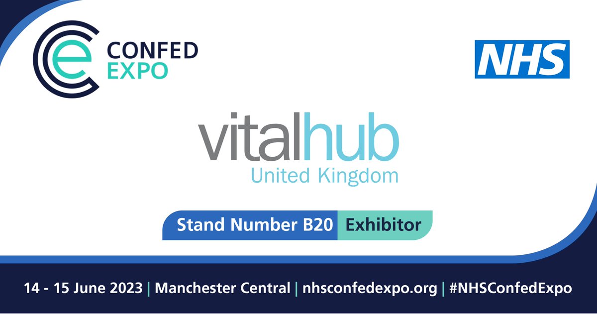 Just one week to go until #NHSConfedExpo! 

Visit our stand to see how we're supporting the #NHS to improve #careservices, achieve higher operational efficiency, and enable more coordinated, continuous, and ultimately safer #patient care.

See you next week in #Manchester!