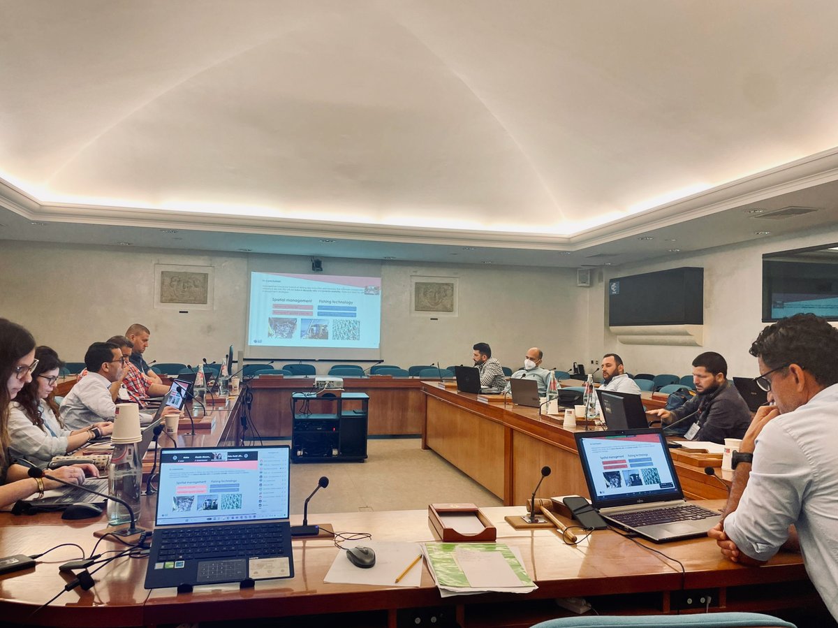 UN_FAO_GFCM's tweet photo. 1⃣1st Working Group on the analysis of #fisheries #monitoring #data 🐟📊 is reviewing collected discards data to:
🎯provide joint analysis of discard rates at subregional &amp; regional levels
🎯enhance the scientific advice on the monitoring &amp; management of discards
#WGANALYSIS https://t.co/6taa7Tu7yk