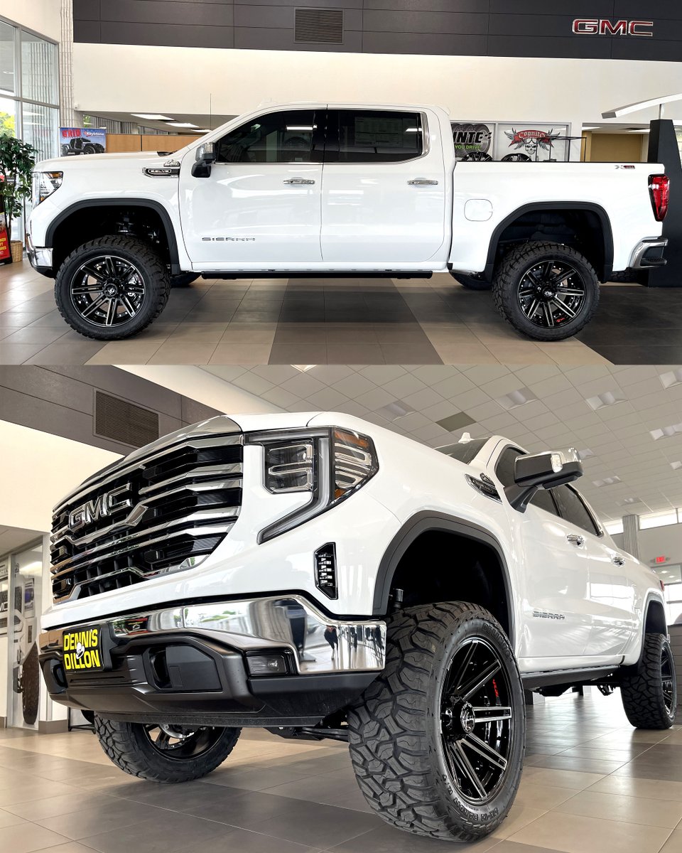 4PlayWheels's tweet image. new car small alert! Beautiful, brand new   showroom truck at @dennisdillon_gmc built by @sawtooth_usa on 22x10 4P08's! 
4playwheels.com
  
#gmc1500 #gmctrucks #sawtooth #dennisdillon #sierra #sierradenali #denali #4playwheels   #liftedtrucks #4p08
