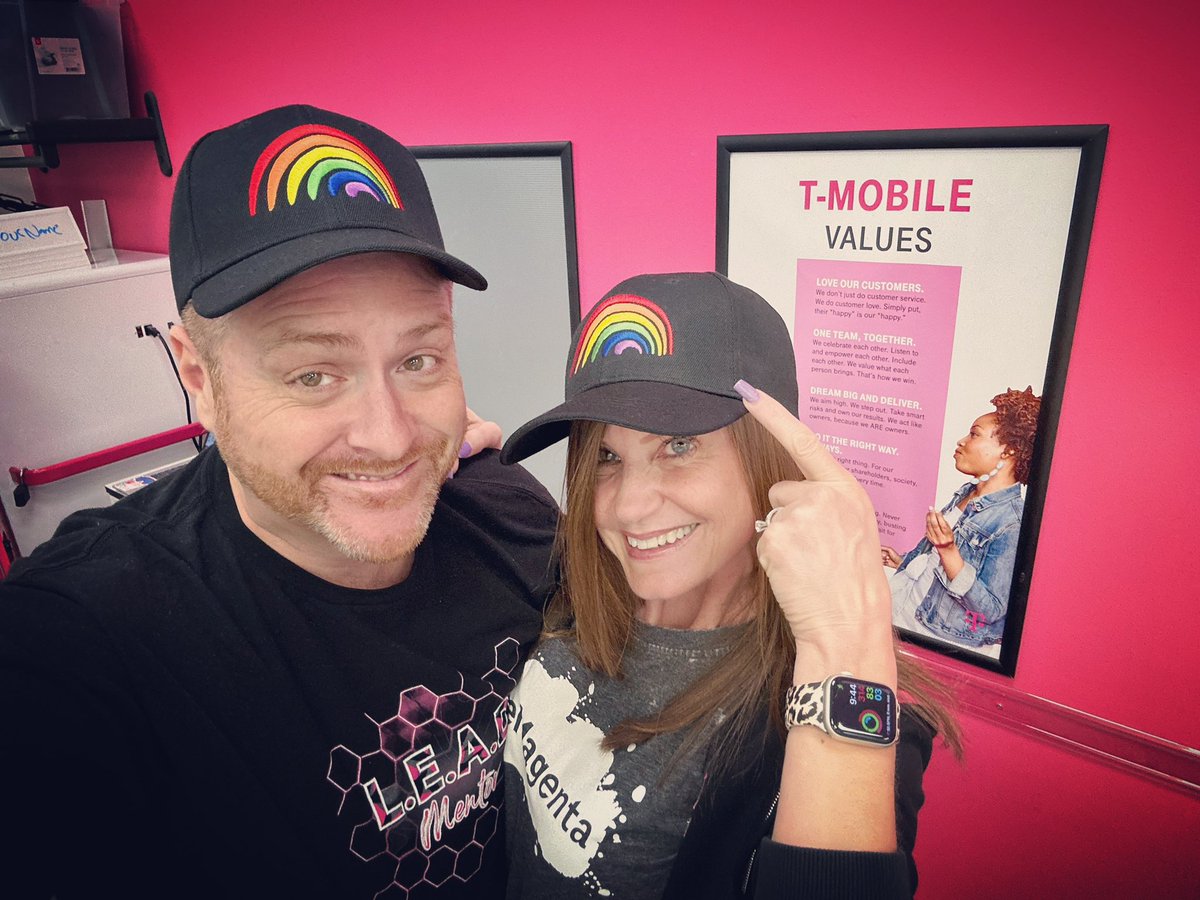 “Love and compassion are necessities, not luxuries. Without them, humanity cannot survive” Dalia Lama #pridemonth #pride🌈 #butchunicorns #prideallys @JannyPoo13 is such a supportive ray of light especially with the LGBTQIA+ community @tmobile #areyouwithus