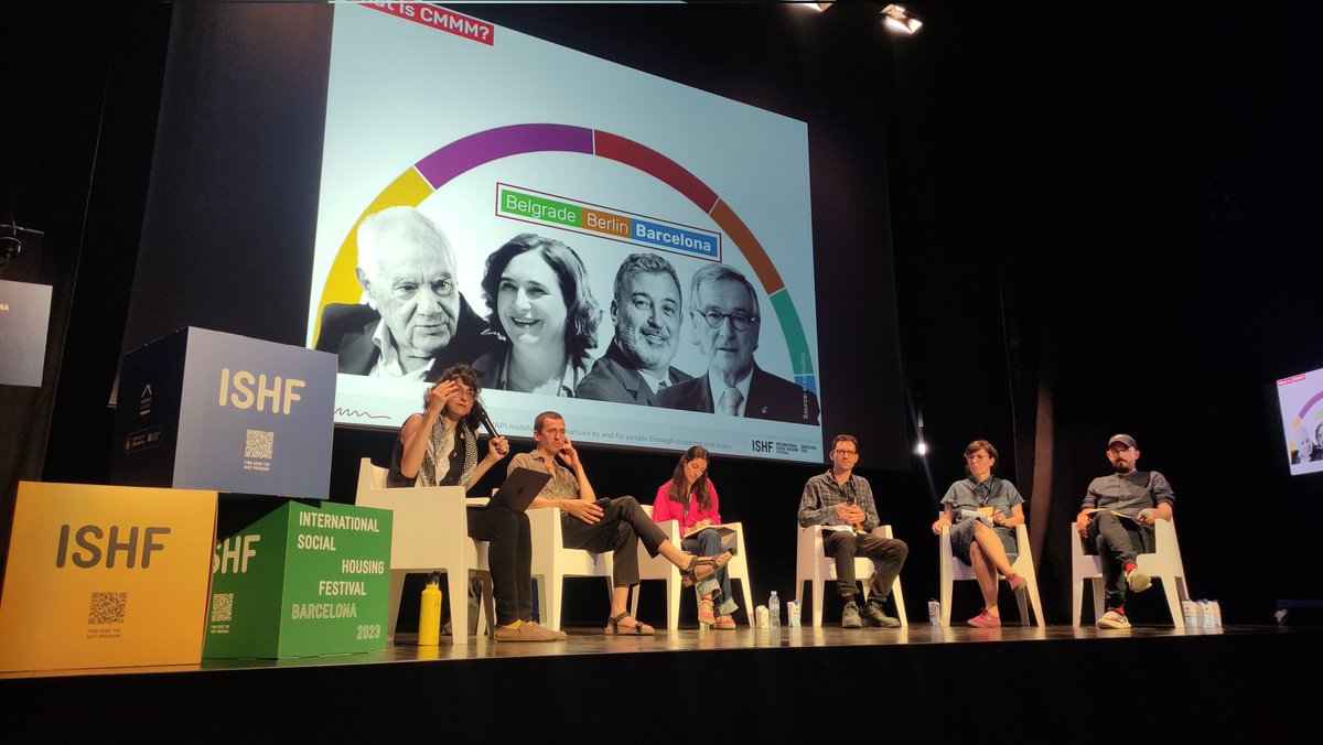 ObservaDESCA's tweet photo. Today at #ISHF2023 we are holding conference to present "Critical Mapping in Municipalist Movements", a project that relies on mapping as a mobilising tool to defend housing rights in Belgrad, Berlin &amp; Barcelona. In collaboration with Labor K Lab and @TUBerlin. @iescorihuela https://t.co/6kgpGfnNq9