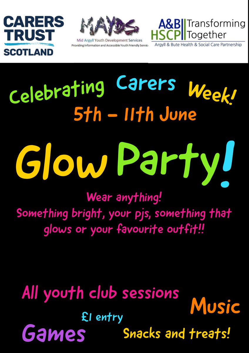 J.A.M tonight and a reminder for the Glow Party Sessions tomorrow night! 😀