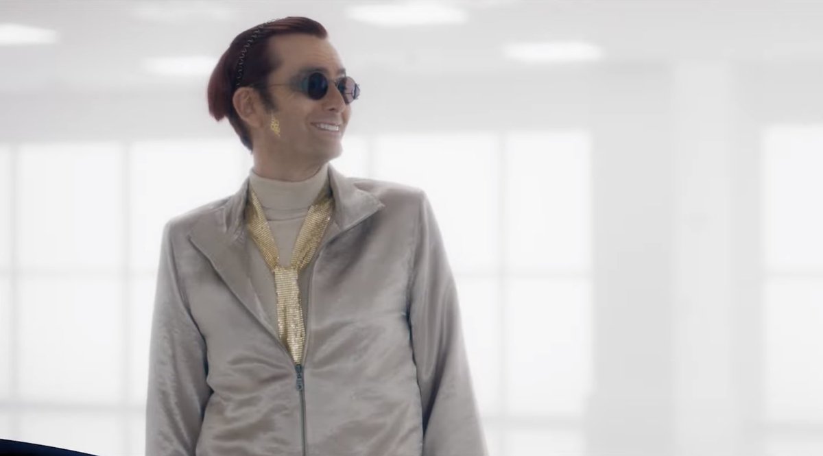 DiscussingFilm's tweet photo. David Tennant and Michael Sheen in ‘GOOD OMENS’ Season 2.

The series premieres on July 28 on Prime Video. https://t.co/g29ceNQT1w