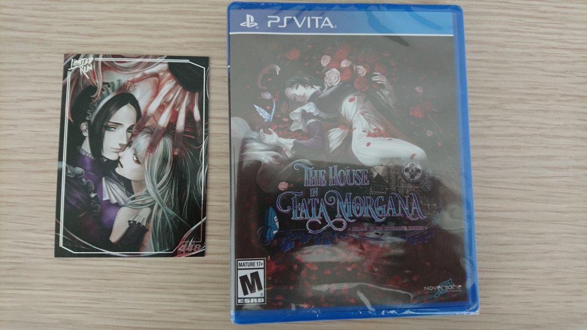 #WednesVitaday

The house of Fata Morgana!
Such an awesome VN.

#PSVita #vitaisland