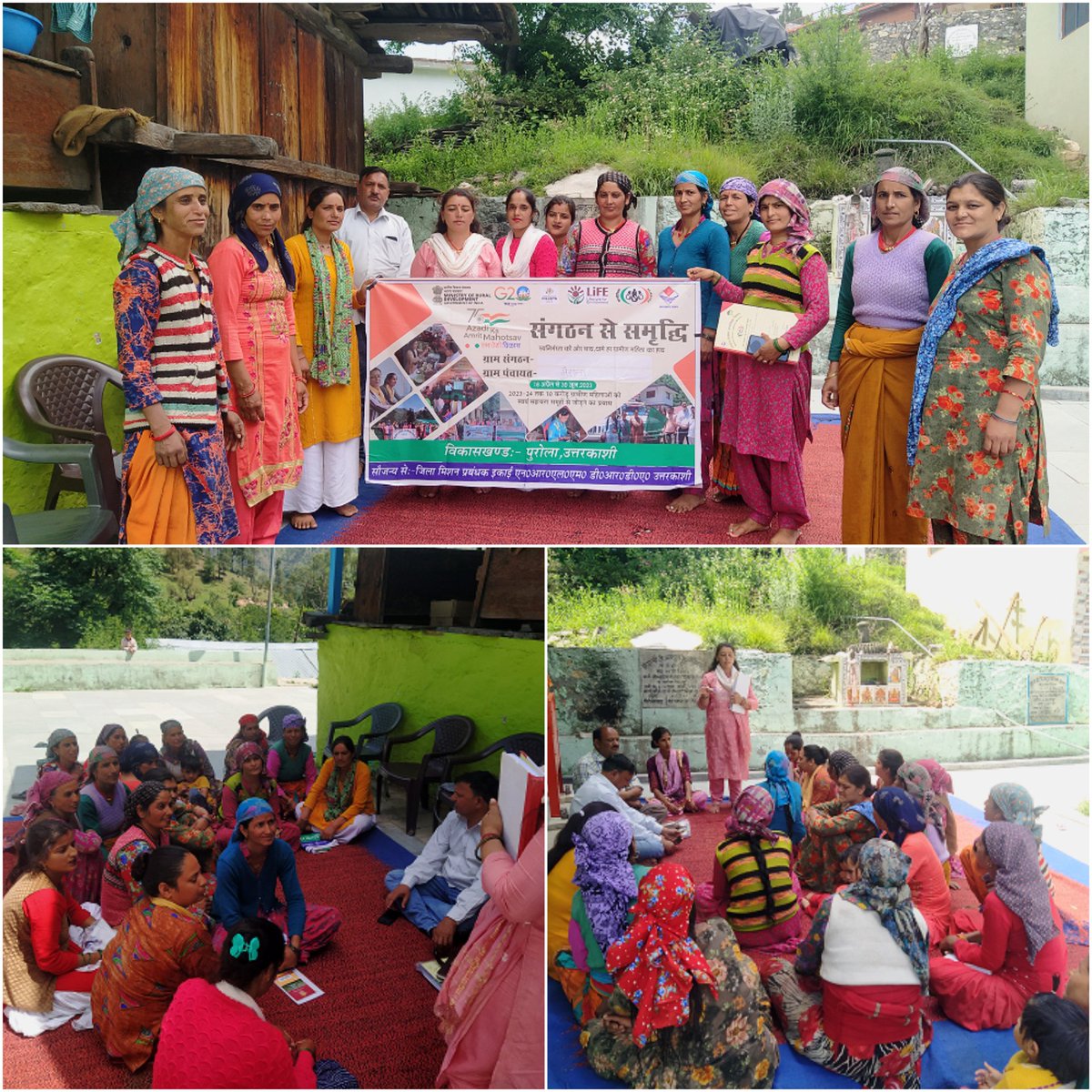 ReapPurola's tweet photo. Village organization meeting at village Soundari, block Purola Uttarkashi.
Key discussion on #documentation #saving #interlonaning #planning, #share_money.
 #REAP #USRLM
@REAPUttarakhand @REAPUttarkashi  @ganeshjoshibjp @nitikakh22 https://t.co/ymAQCebKC4