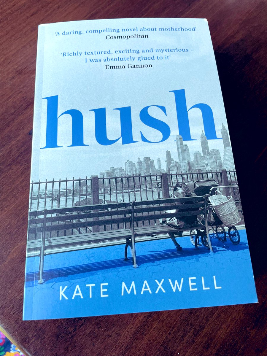 I cannot wait to dive into #hush and it was inspiring to hear about how <a href="/katemax/">Kate Maxwell</a> juggled writing and motherhood.
🙌 📚 📖