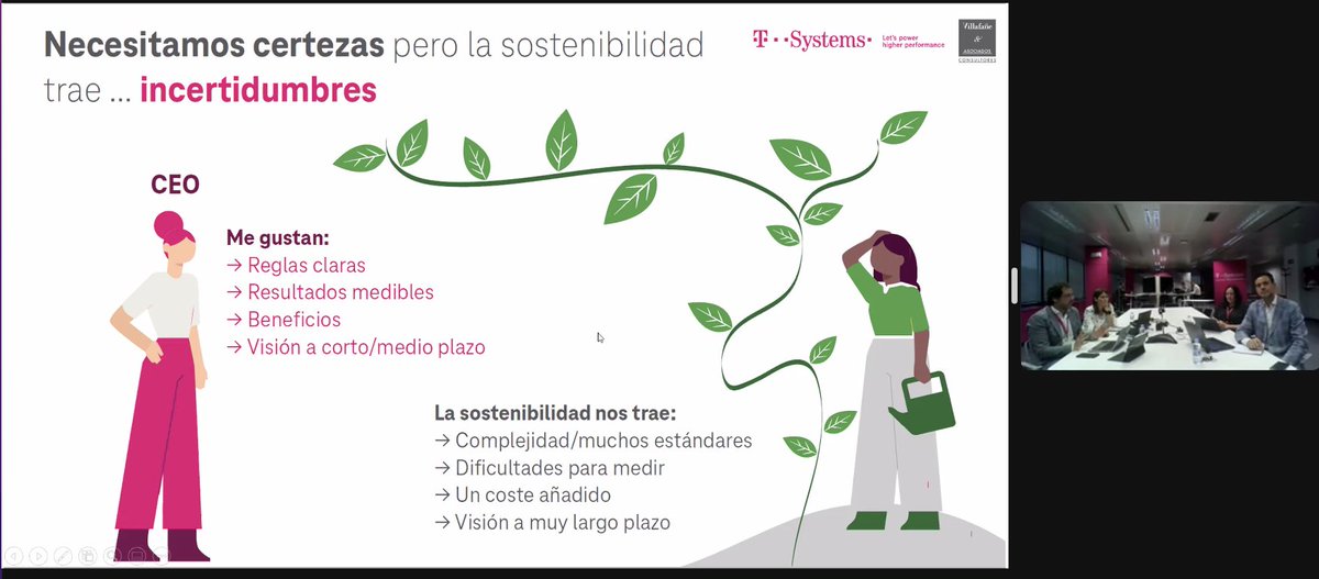 Corresponsables's tweet photo. Inicia ahora su intervención @miserachs, Director de Marketing, #Comunicación y #Sostenibilidad de @TSystems_Iberia, "La #sostenibilidad trae una visión a largo plazo que cada vez es más exigente". #ESGSyrah. 👉 https://t.co/QwGPeDACYF https://t.co/4MP2aNtsfK