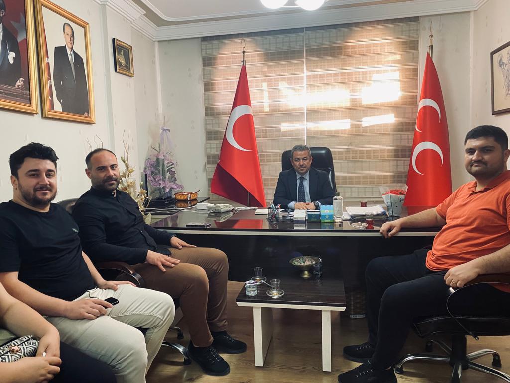 GenclikKozan's tweet photo. #KozanAKGençlik olarak Milliyetçi Hareket Partisi Kozan İlçe Başkanı Sayın Şerif Köşeli’ye hayırlı olsun ziyaretinde bulunduk.

Başkanımıza yeni görevinde başarılar dileriz. https://t.co/CCXorGLyVO