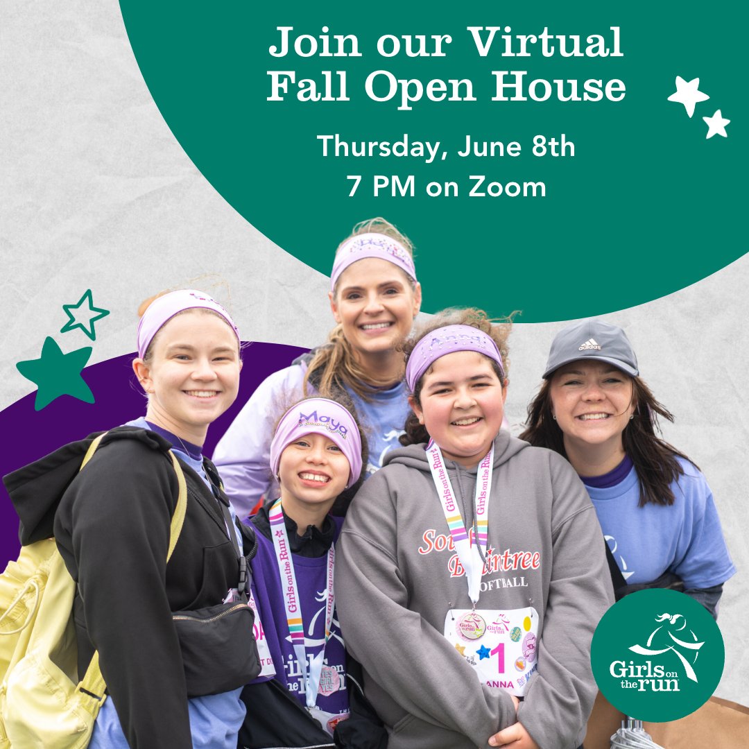 Join our virtual open house session to learn more about the Fall 2023 season and how to bring Girls on the Run to your community. RSVP here: bit.ly/FA23OH68