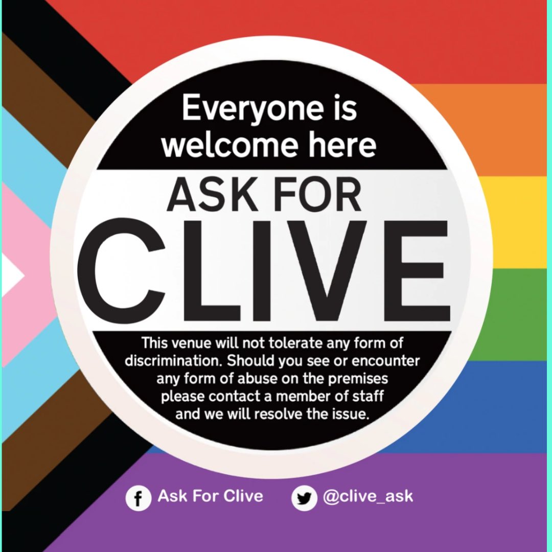 Calling all Wandsworth venues! 📢🏳️‍🌈    Take pride in promoting inclusion and creating welcoming environments for the LGBTQ+ community in our borough. 🏳️‍🌈 Sign up with @clive_ask today and shape a more inclusive Wandsworth.   Click here 👉 askforclive.com