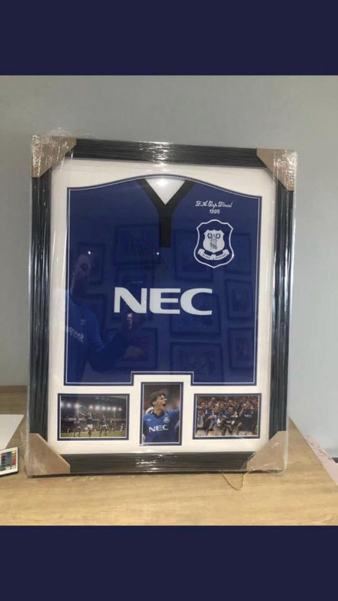 since1878couk's tweet photo. There’s a few of these available after last weeks Big Dunc event @everton 

I can send them out at special price at £125 including local delivery. 

Inbox to order 🍺 https://t.co/zXWK444mpj