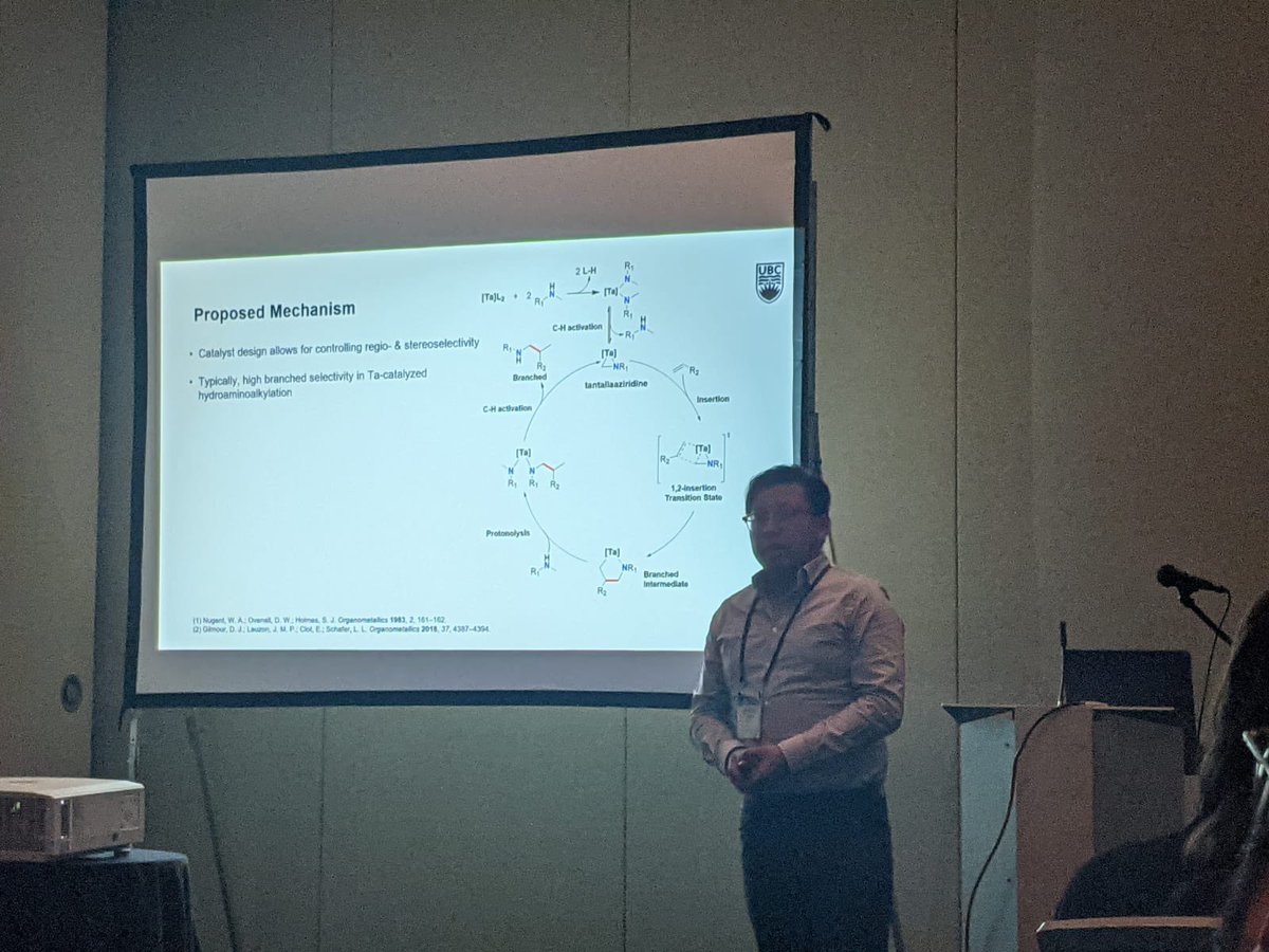 Had a great time sharing how our research can benefit from using naturally found starting materials at #CSC2023 #GreenChemistry Thanks again to organizers @enicholschem @greensafewater_ for organizing!