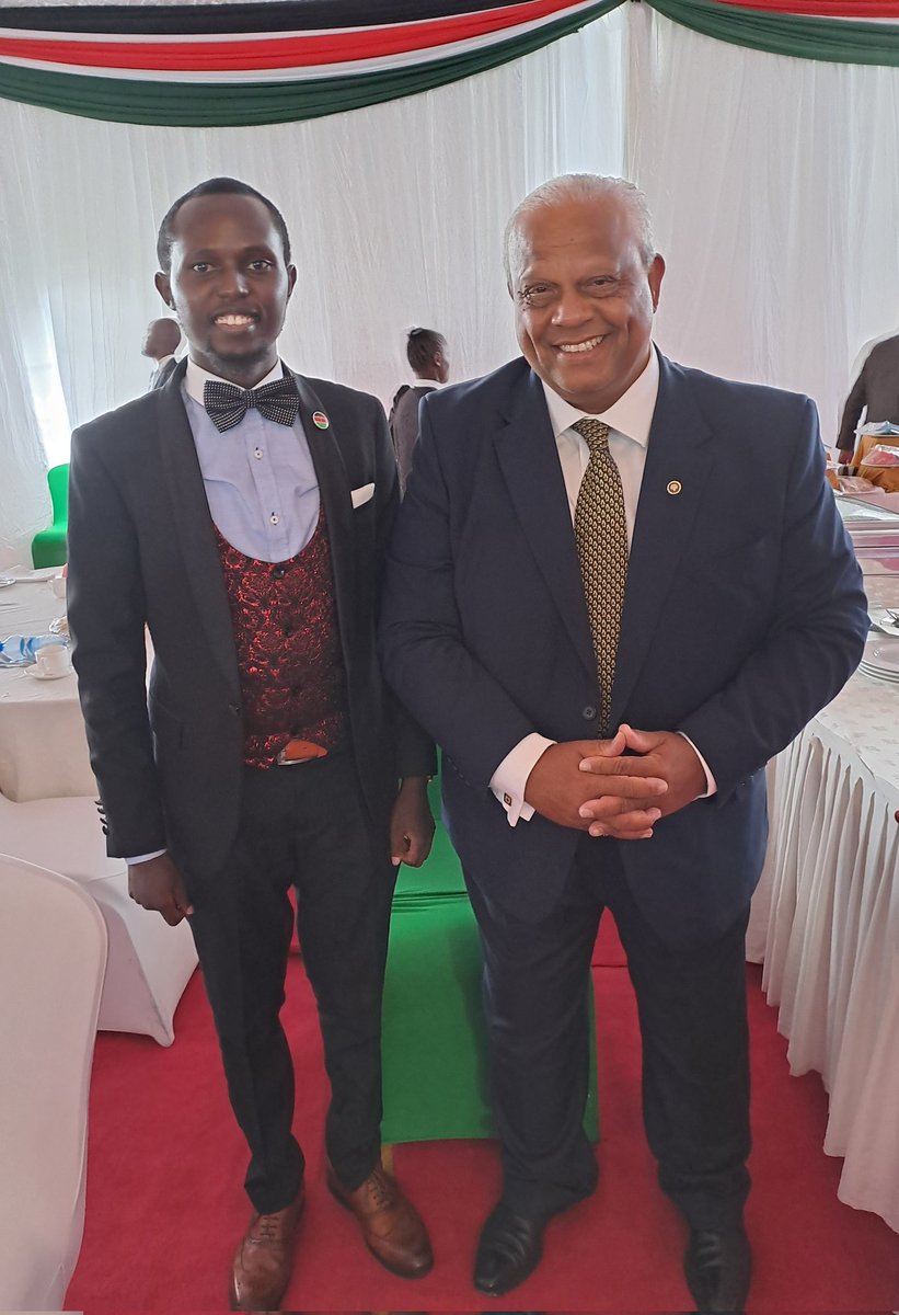 |:| #ProgressPower |:|

Just had an incredible experience at the Kenya National Prayer Breakfast. Great interaction with Lord Dr. Micheal Hastings on coming together and seeking divine guidance for a brighter future. 🙏

🇰🇪
#NationalPrayerBreakfast
#KenyaStrong
