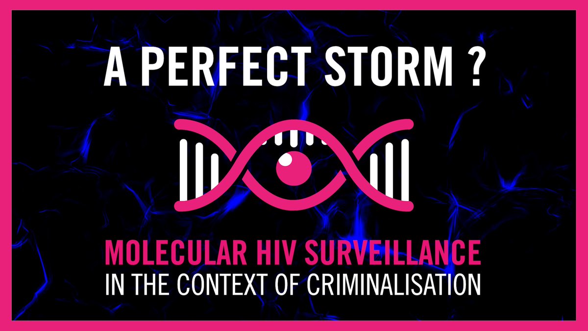 A demand for a moratorium on molecular #HIV surveillance from @pwn_usa at #HINAC5. 

MHS disregards the rights of people living with #HIV, such as informed consent. 

It’s particularly concerning in the context of HIV criminalization. 

#HIVIsNotACrime