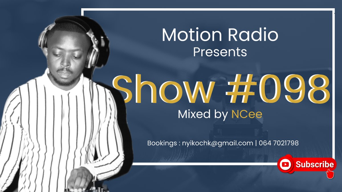 2023 Deep House Mix | Press Play Sessions | Motion Radio Show 098 | Mixed By Ncee

youtu.be/SLdFnm6pV-k

#deephouse #DeepHouseVibes #DeepHouseLovers  #DeepBeats #DeepHouseSA #SAHouseMusic
#DeepHouseJohannesburg