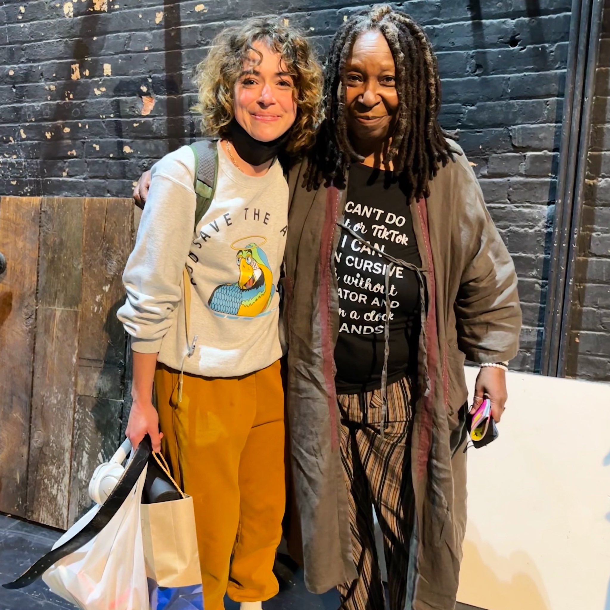 Grey House Broadway On Twitter You In Danger Girls Whoopigoldberg