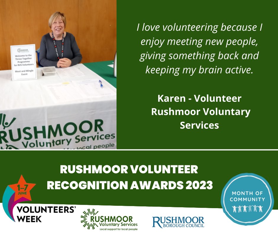 Rushmoor Volunteers tweet media