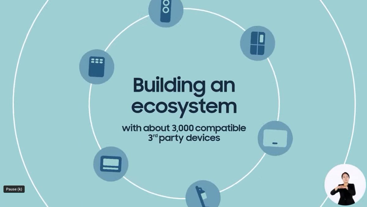 aleon1969's tweet image. Con el uso de IA y rutinas pre-establecidas (más de 20 en un comienzo) @samsunglatin busca mejorar la conectividad y rendimiento del hogar inteligente. #BESPOKELife2023 sirve para anunciar que el 100% de los dispositivos de esta línea estarán 100% conectados via WiFi