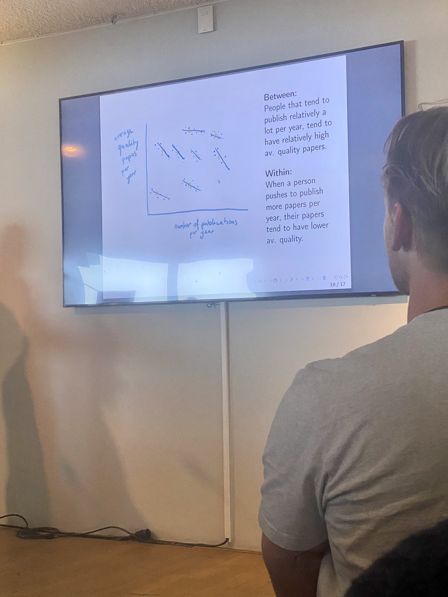 I loved Noémi Schuurman’s ecological fallacy in academic example at #SAA23Ams so much, I’m overcoming my mild allergy to social media to share it.