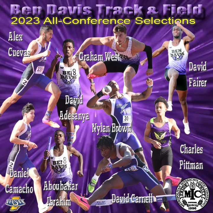 Congrats to our MIC All-Conference trackmen!