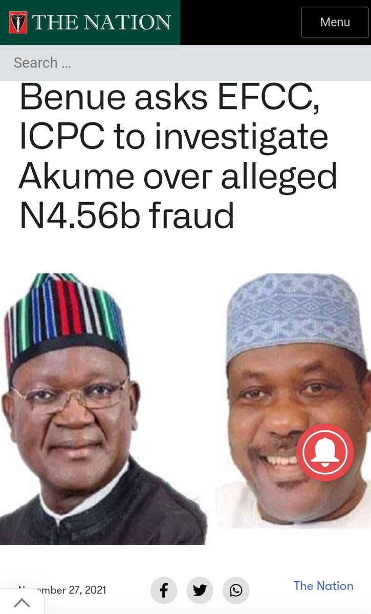 🇺🇸Dr. Victor T.A.(DProf)🇺🇸 (@realvictorad) on Twitter photo <a href="/officialABAT/">Bola Ahmed Tinubu</a> Isn't it the same Akume of Benue State?
🗣📢 Why are you always WRONG in your judgement?
A FRAUDSTER BECAME THE SECRETARY TO THE GOVERNMENT (illegitimate govt) OF NIGERIA.
Thief-NUBU needs help. <a href="/officialABAT/">Bola Ahmed Tinubu</a> Isn't it the same Akume of Benue State?
🗣📢 Why are you always WRONG in your judgement?
A FRAUDSTER BECAME THE SECRETARY TO THE GOVERNMENT (illegitimate govt) OF NIGERIA.
Thief-NUBU needs help.