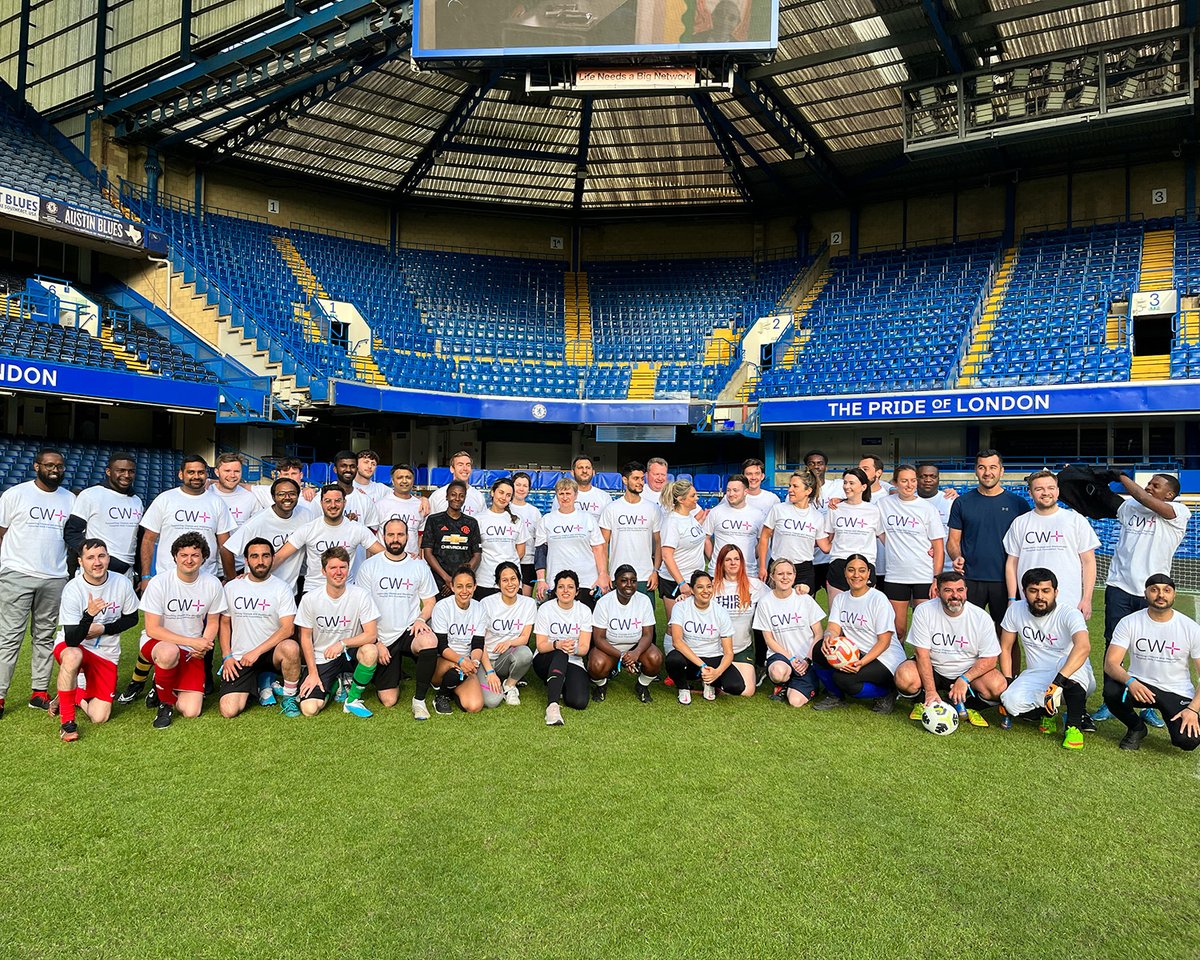 We’re super grateful to @ChelseaFC and @CFCFoundation for hosting the NHS staff tournament at their home ground yesterday.

You can join in with the fun and support our new fundraising campaign #ThirtyAtThirty via our website. 

#StaffWellbeing #LocalCommunity
