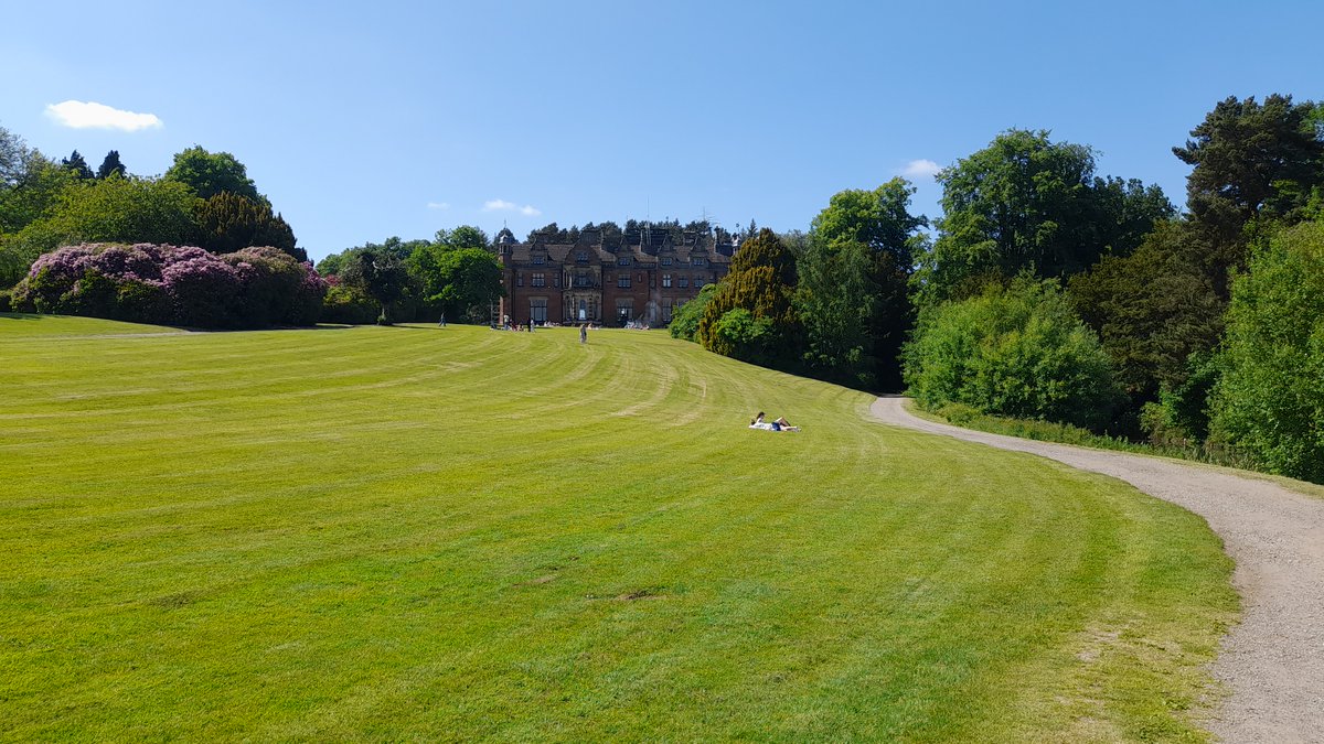 Certainly worse places to be working on a sunny day.
#LoveKeele
