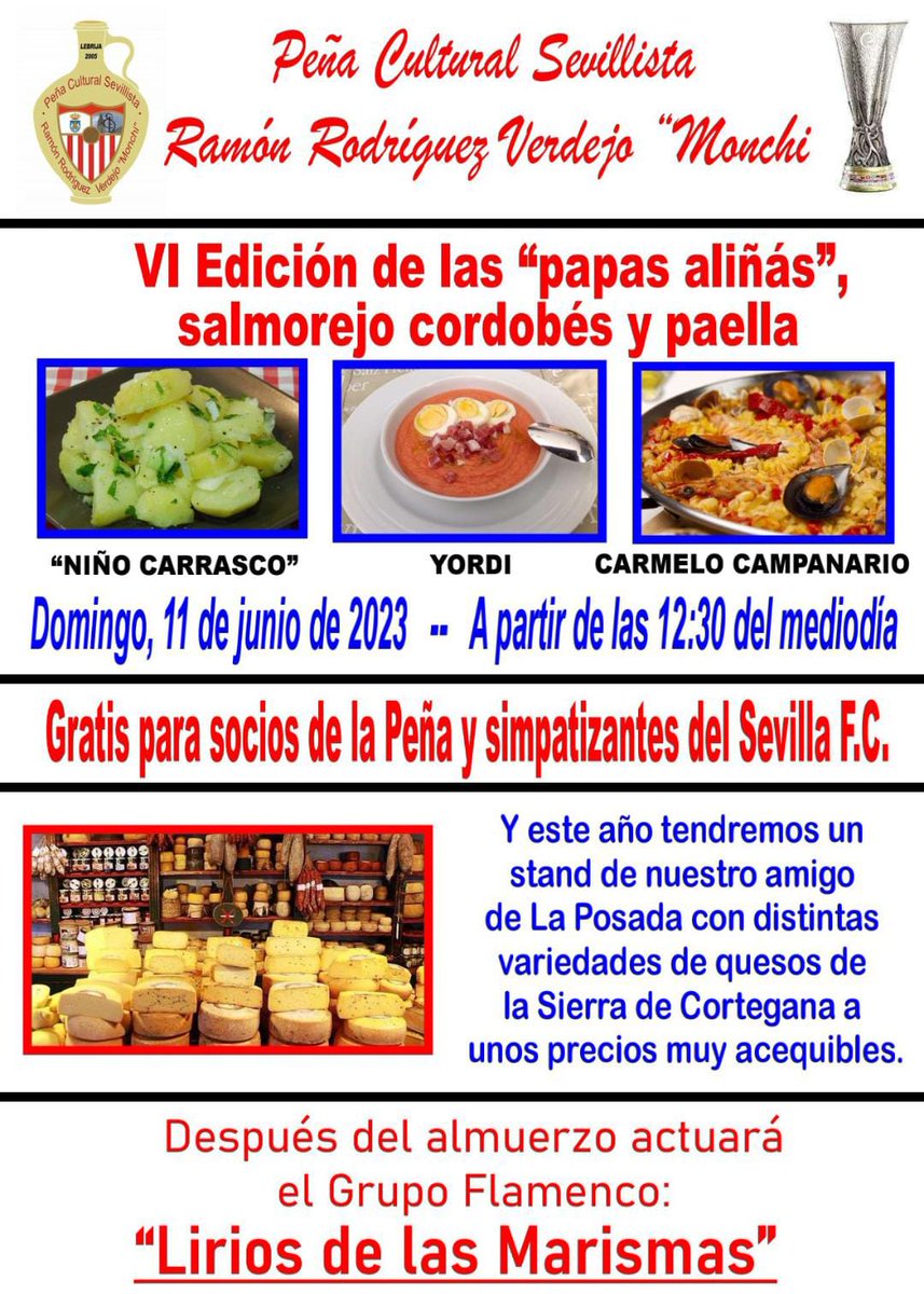 Como viene siendo de costumbre al acabar la temporada... ¡No faltes!