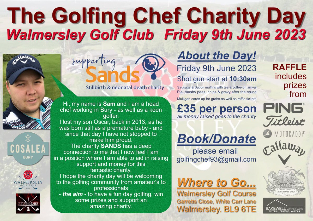 🚨LAST CALL🚨

Join us for a day of fun on the greens and help make a difference in the community! Only a few spots left for our Charity Golf Day.