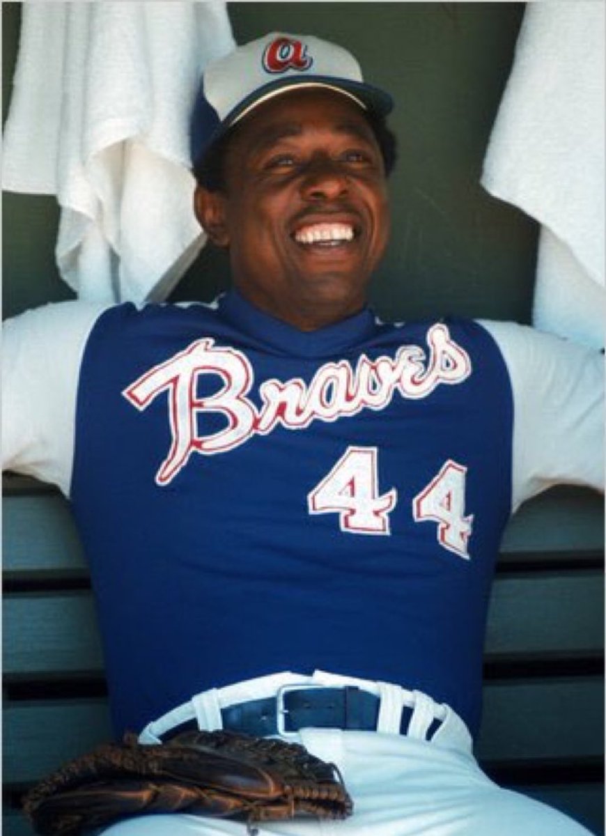 My favorite Hank Aaron statistic: take away all of his home runs and he STILL has 3,000 hits. Badassery to the extreme.