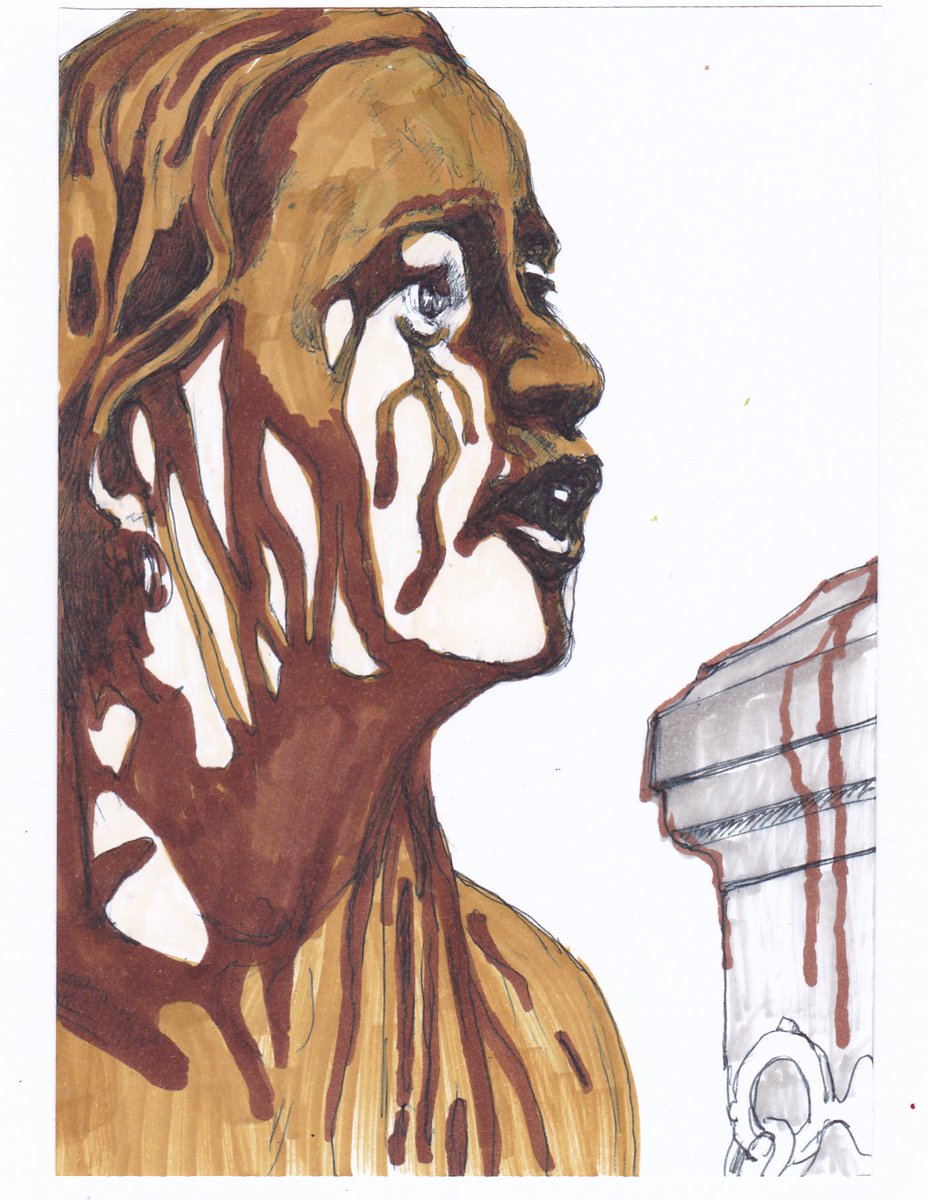 #thegreatdays2023 le 28 Mai 2023 #ClimateCrisis 
A #climate activist from the #last #Generation group protests in front of the senate building in #Rome 
#lastgeneration