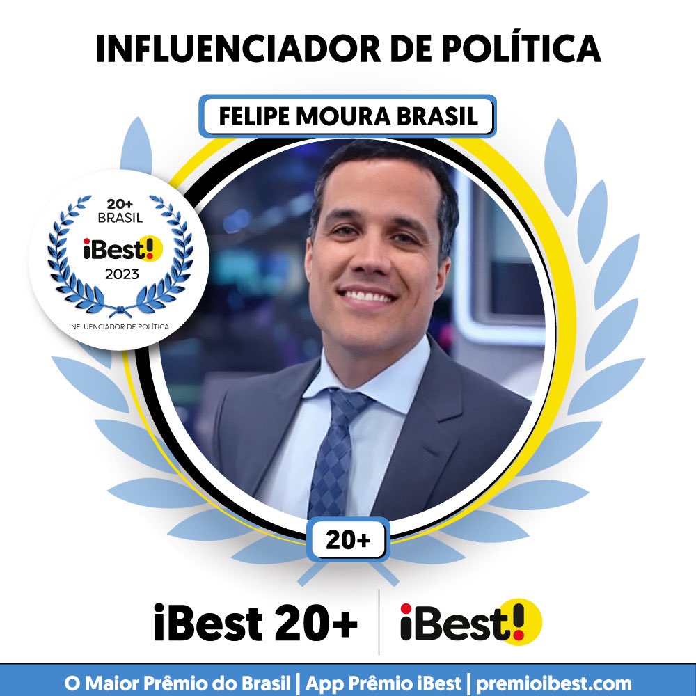FMouraBrasil's tweet photo. Obrigado pelos votos que me colocaram na lista dos TOP 20, sem militância mobilizada, sem aderir às maiores forças políticas do país.

Estadão: https://t.co/9O0UNBkOn8;
Eldorado FM: https://t.co/x2Bl8EZrmc;
FMB News: https://t.co/STKpQIA8LF;
Papo Antagonista: estreia 19/6, 18h. https://t.co/M0JVDBhPh6