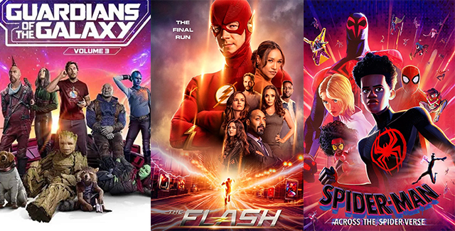 PODCAST: Pop A La Carte #149 – Guardians of the Flashy Spider-Verse buff.ly/3oUjziE 
We talk series finales from #TedLasso to #TheFlash, and review movies from #GuardiansOfTheGalaxyVol3 to #SpiderManAcrossTheSpiderVerse