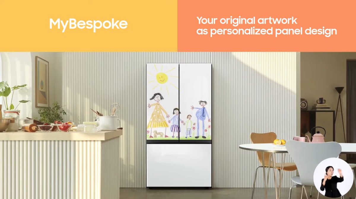 aleon1969's tweet image. Con más tres millones de refrigeradores BeSpoke vendidos, nuevos lectrodomésticos, uso de IA y posibilidad de personalizar diseños la línea #BESPOKELife2023 de @samsunglatin apuesta fuertemente al rol del diseño en el mercado de los electrodomésticos