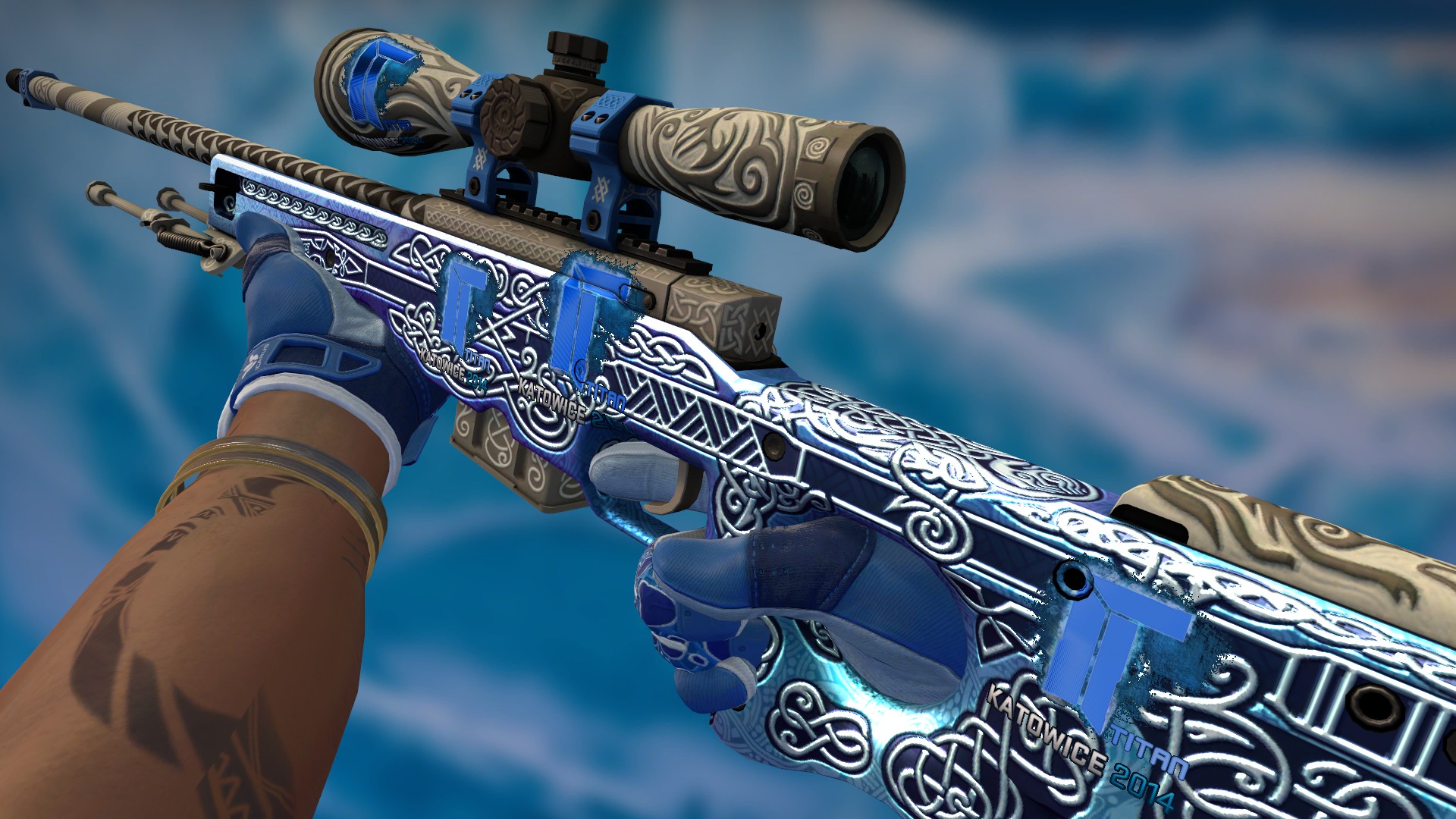 CSGO - AWP  Atheris (Field-Tested) Skin Showcase and Gameplay 