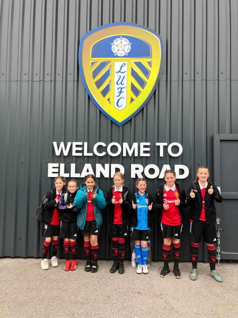 MU_Foundation's tweet photo. Pupils from @AllSaintsTraff and @CadisheadP represented us yesterday in the competition 🔴

You've all done us superbly proud with your effort, we hope you enjoyed the experience 🤩

#PLPrimaryStars https://t.co/fS57ks7bfU