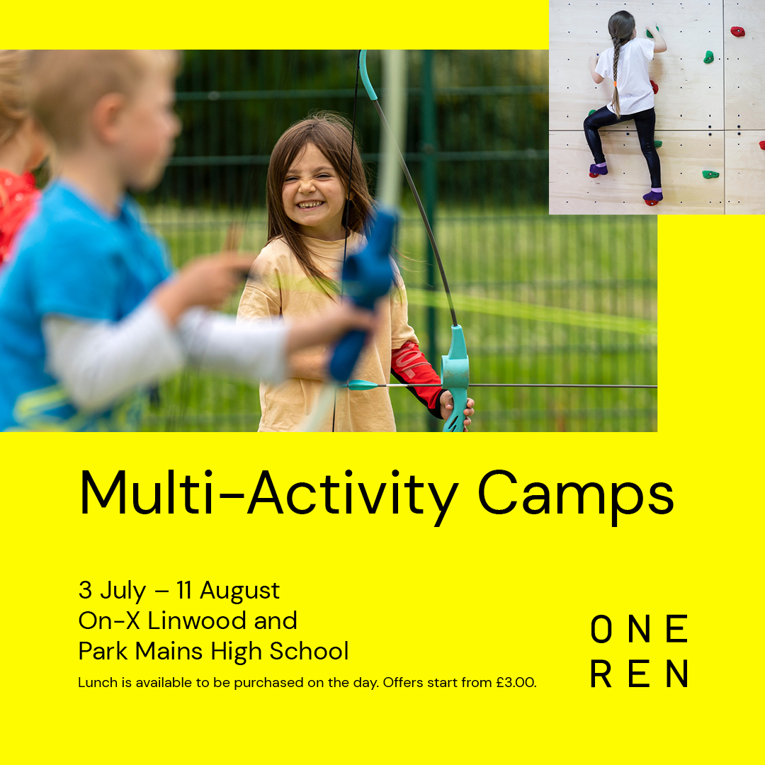 For kids aged P1 - S3, this camp offers a range of different sports, themed days, arts &amp; crafts, and entertainment. The fun never stops throughout the holidays!  Book your place here👉 oneren.org/summer