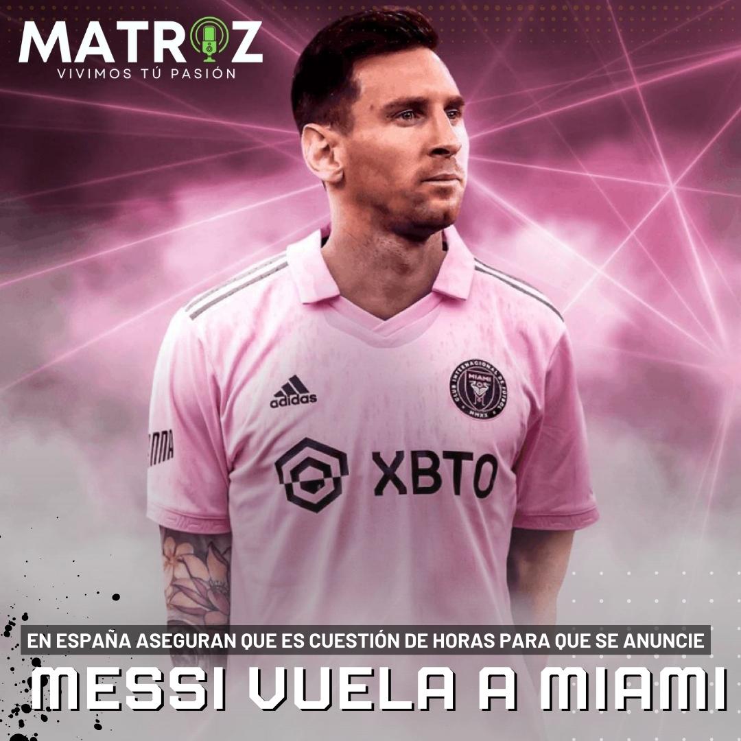 🚨 ÚLTIMA HORA 🚨
#Messi se habría decidido por <a href="/InterMiamiCF/">Inter Miami CF</a> y jugaría en la #MLS la próxima temporada.

En España ya lo dan por cerrado el trato con el equipo del cual es accionista David #beckham.