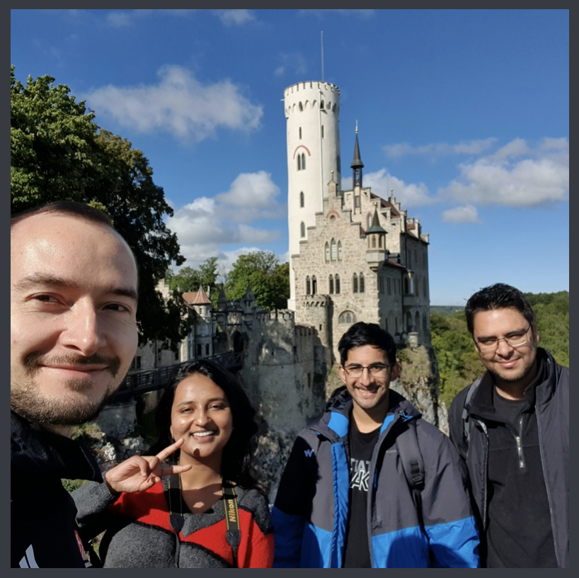 aparajitaph's tweet photo. Always sad when a student leaves the group (as I also realise that I am only static part of the group 🤨), but this time it was special. Anshu, I wish you the best in your career! Enjoy traveling, coding, and science in parallel 😃 Have lots of fun in the USA! https://t.co/qEGq6av6EF