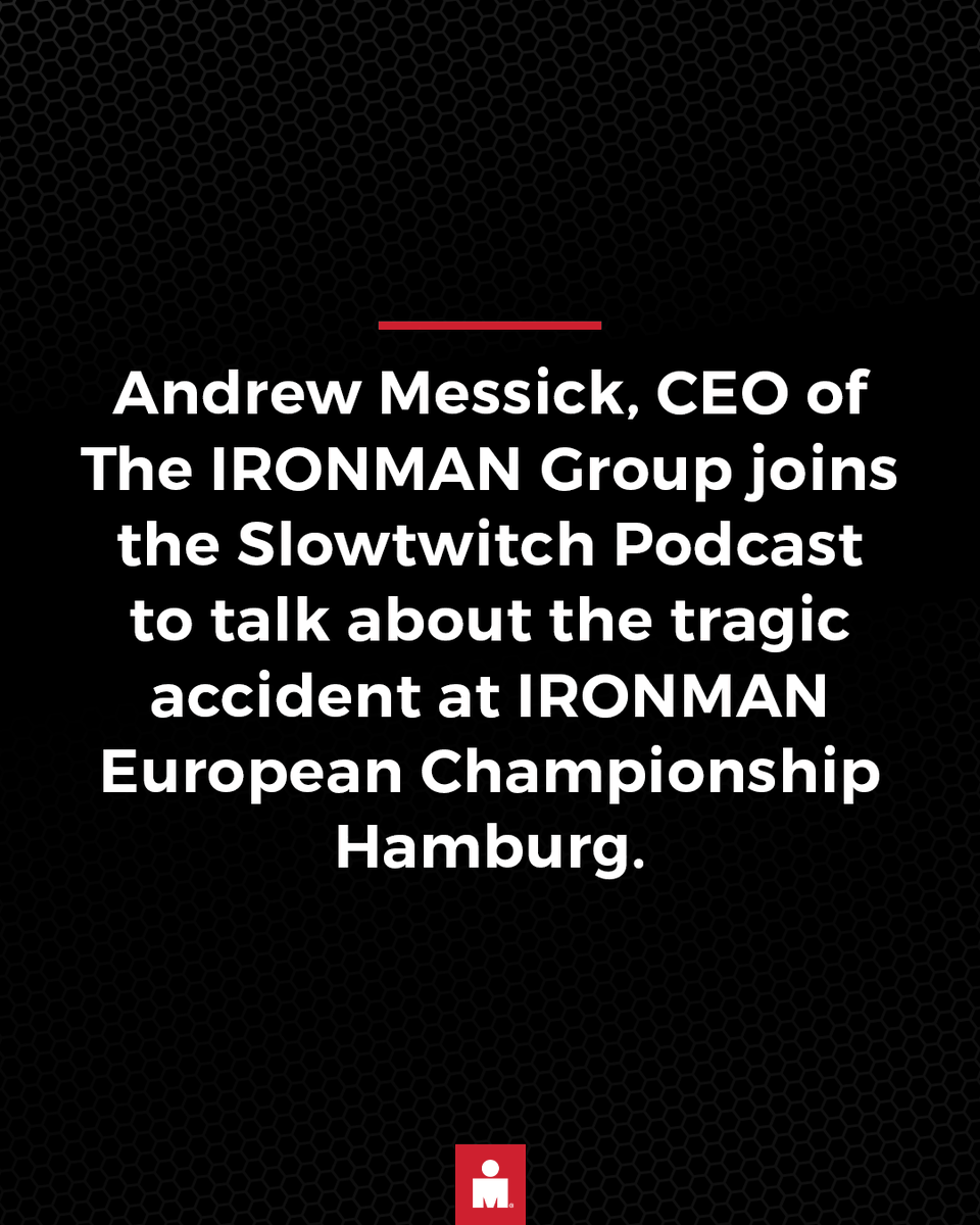 Andrew Messick, CEO of The IRONMAN Group joins the @slowtwitch Podcast to talk about the tragic accident at IRONMAN European Championship Hamburg.

slowtwitch.com/Podcast/On_Ham…