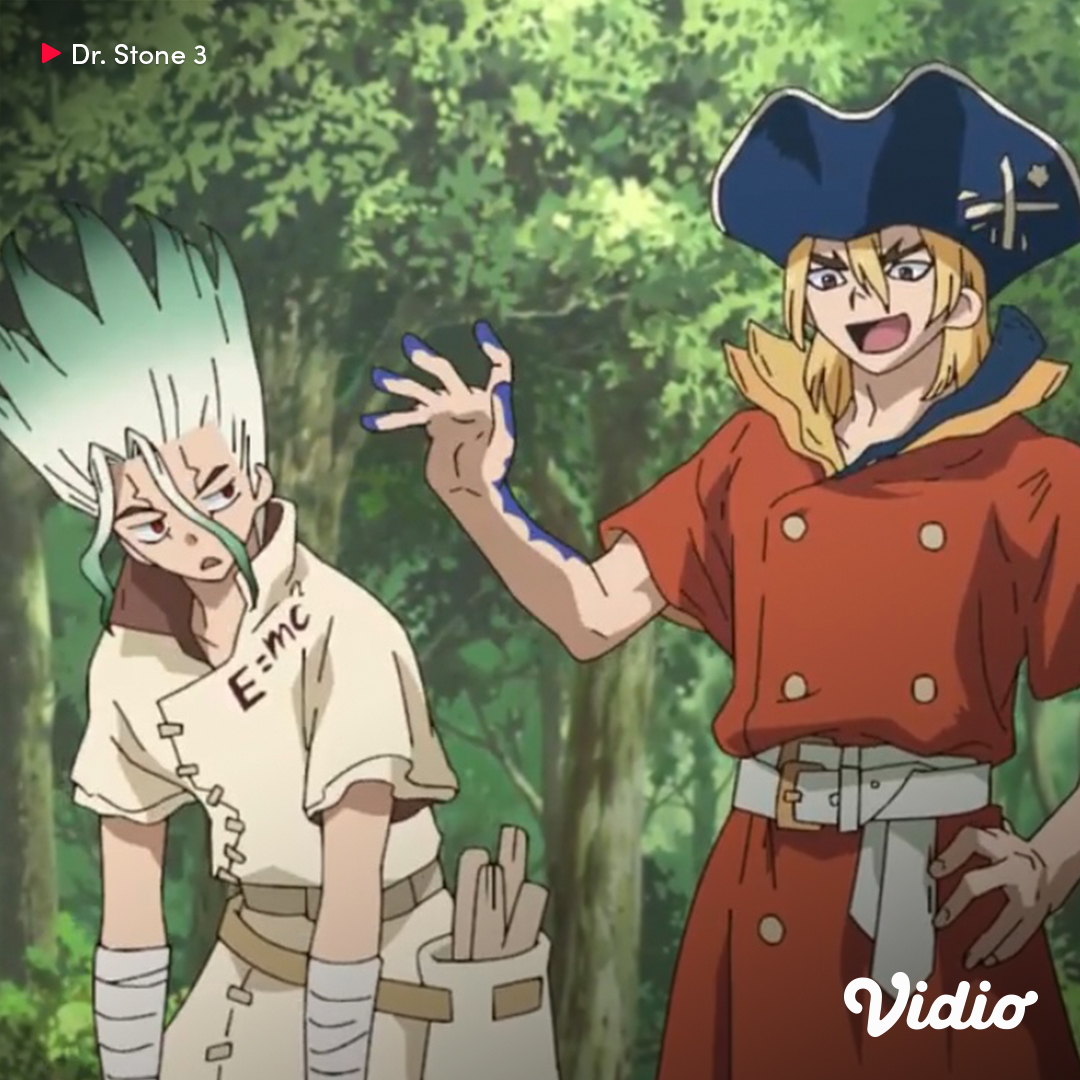 vidio's tweet photo. Gambaran si ekstrovert dan introvert ketika di keramaian~~

#SemuaAdaDiVidio #DrStone3 https://t.co/LM2lLSQocI